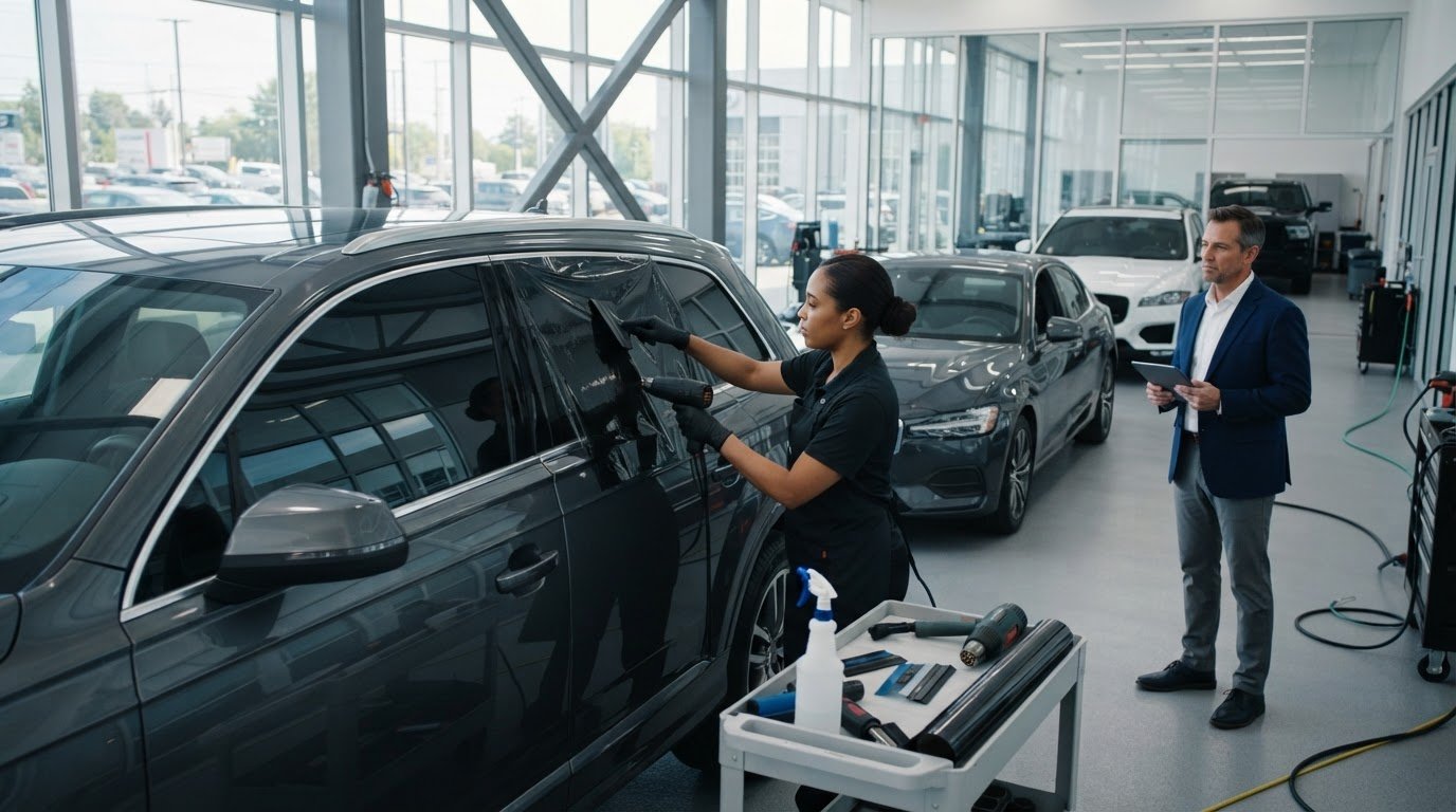 Selling Window Film to Car Dealerships: The Complete B2B Playbook for 2026