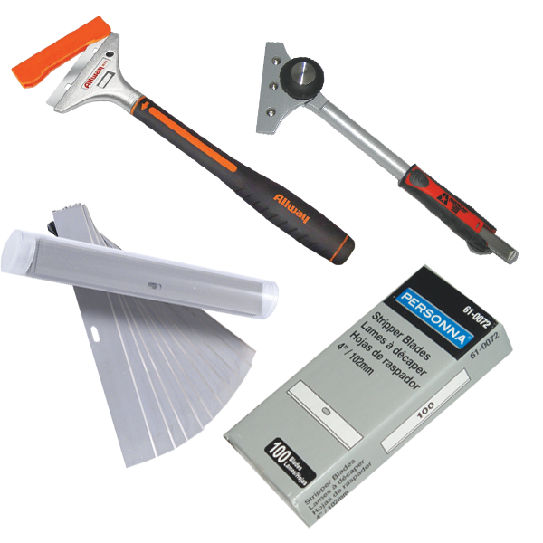 4" SCRAPERS & BLADES